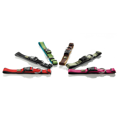 Hunter International Dog Collar Hunter Neoprene Vario Plus Dog Collar Clasp Buckle