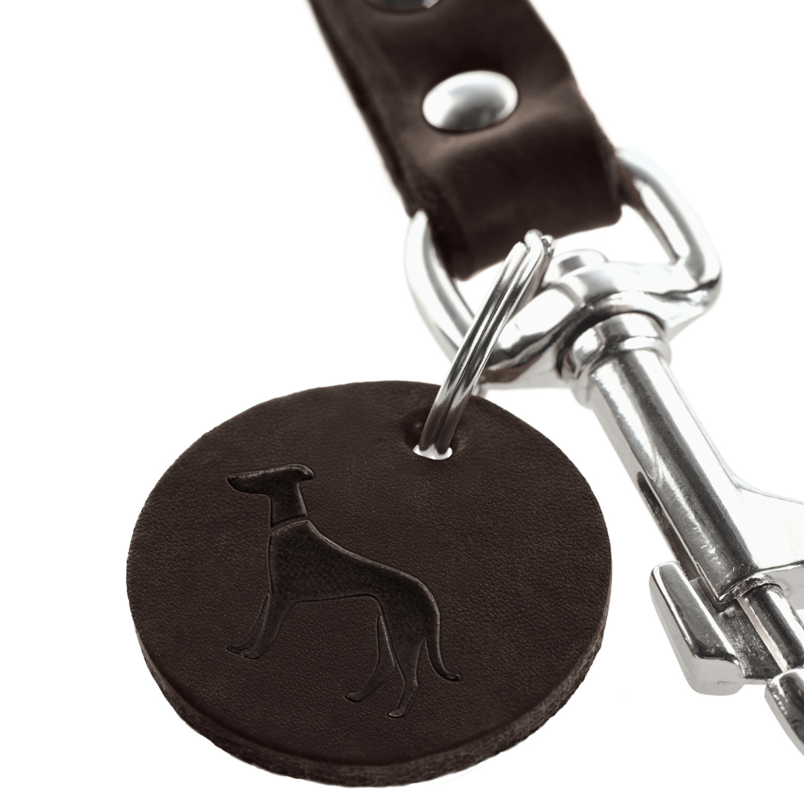 Hunter International Dog Leash Hunter Aalborg Leather Dog Training Lead, 3-Way Adjustable