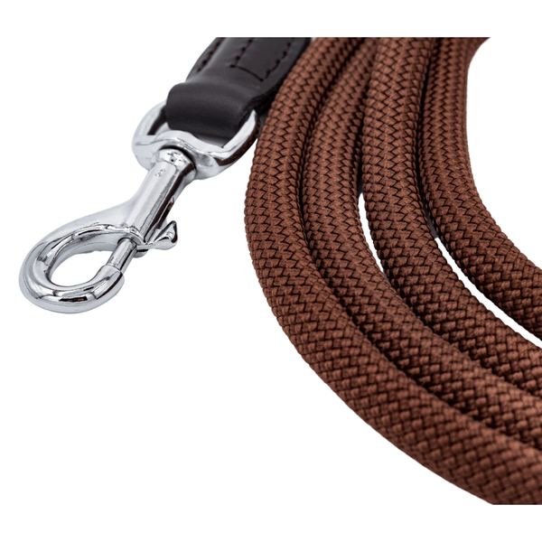 Hunter Retriever Rope Dog Lead, Dog Training Collar & Leash, Brown