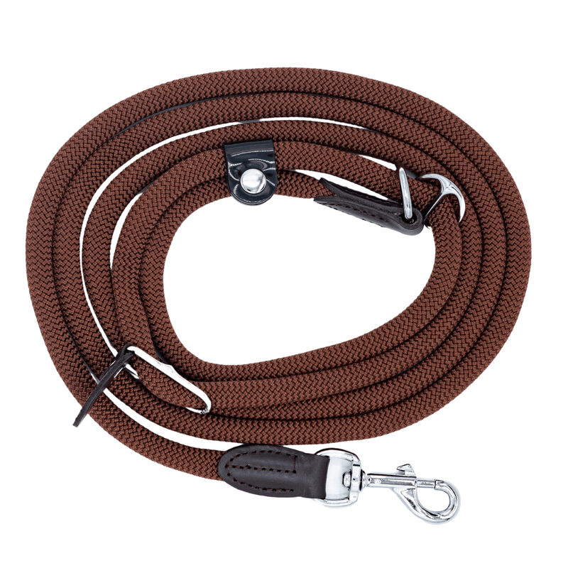 Hunter Retriever Rope Dog Lead, Dog Training Collar & Leash, Brown