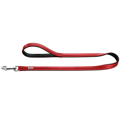 Hunter International Dog Leash Red/Black / 15/110 (1.5x110cm) Hunter Premium Capri Leather Dog Leash