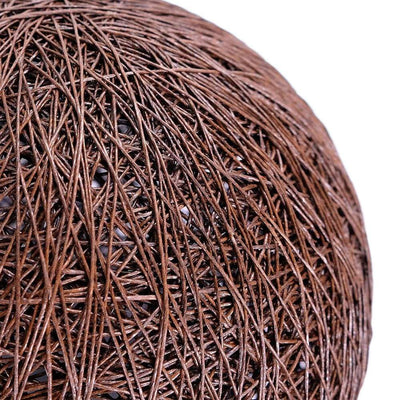 Ibiyaya Cat Bed Ibiyaya Zentangle Enhanced Pet Pod, Woven Cat Bed, Brown