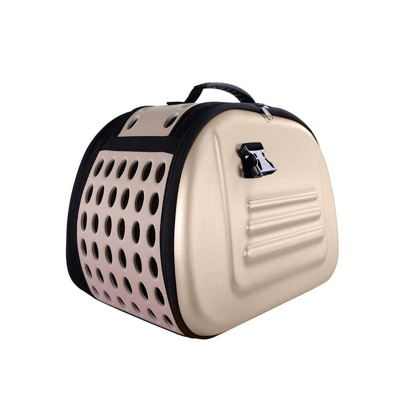 Ibiyaya Pet Carrier Ibiyaya Classic EVA Collapsible Pet Carrier Bag, Beige