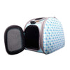 Ibiyaya Pet Carrier Ibiyaya Collapsible Travelling Shoulder Pet Carrier Bag, Chidori (Blue)