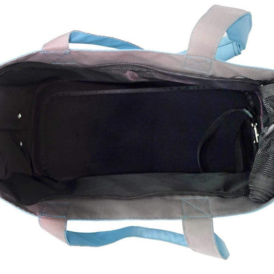 Ibiyaya Pet Carrier Ibiyaya Color Play Pet Carrier Tote Bag, Sky Blue