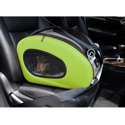 Ibiyaya Pet Carrier Ibiyaya EVA 4-in-1 Combo Pet Carrier on Wheels, Apple Green