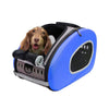 Ibiyaya Pet Carrier Ibiyaya EVA 4-in-1 Combo Pet Carrier on Wheels, Royal Blue