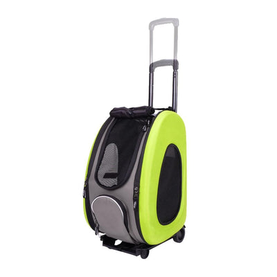 Ibiyaya Pet Carrier Ibiyaya EVA 5-in-1 Combo Pet Carrier, Pram & Backpack, Apple Green