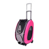 Ibiyaya Pet Carrier Ibiyaya EVA 5-in-1 Combo Pet Carrier, Pram & Backpack, Hot Pink