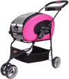 Ibiyaya Pet Carrier Ibiyaya EVA 5-in-1 Combo Pet Carrier, Pram & Backpack, Hot Pink