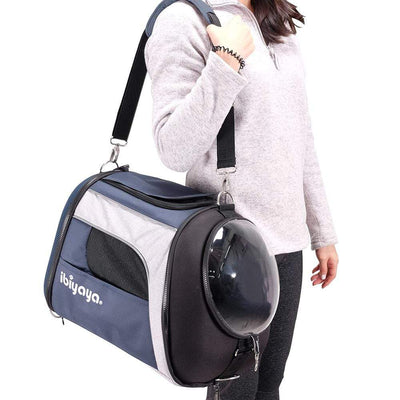 Ibiyaya Pet Carrier Ibiyaya Explorer Airline Transparent Pet Backpack Carrier Plus 8kg