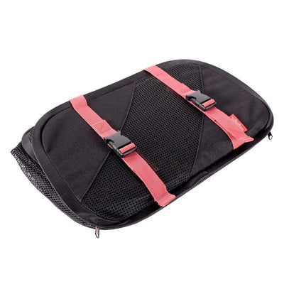 Ibiyaya Pet Carrier Ibiyaya Flying Pal Foldable Pet Travel Carrier Bag, Black/ Red