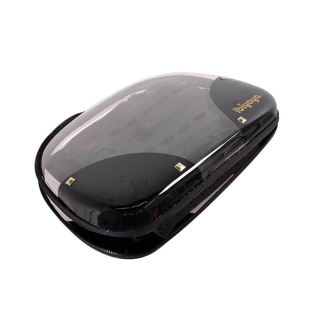 Ibiyaya Pet Carrier Ibiyaya Hard Rock Transparent Hard Case Carrier, Foldable Pet Bag