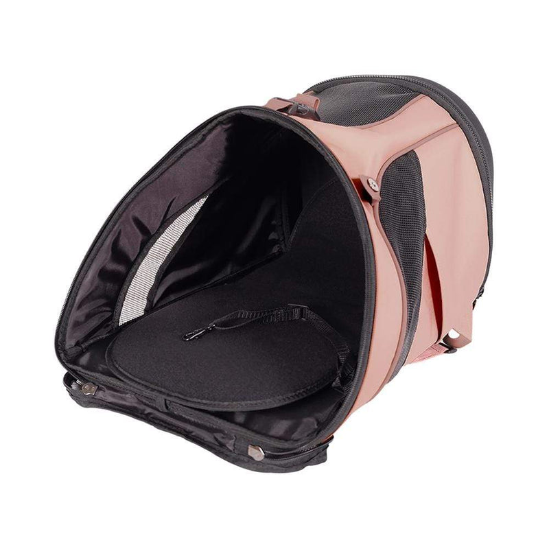 Ibiyaya Pet Carrier Ibiyaya Ultralight-Pro Backpack Pet Carrier, Coral Pink