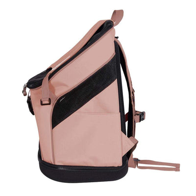 Ibiyaya Pet Carrier Ibiyaya Ultralight-Pro Backpack Pet Carrier, Coral Pink