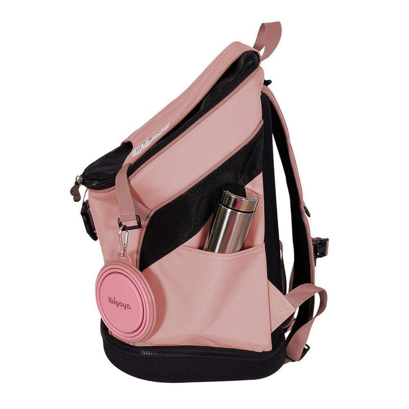 Ibiyaya Pet Carrier Ibiyaya Ultralight-Pro Backpack Pet Carrier, Coral Pink