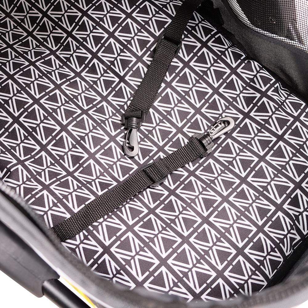 Ibiyaya Pet Pram Ibiyaya Cloud 9 Pet Stroller for Dogs & Cats up to 20kg, Mustard Yellow