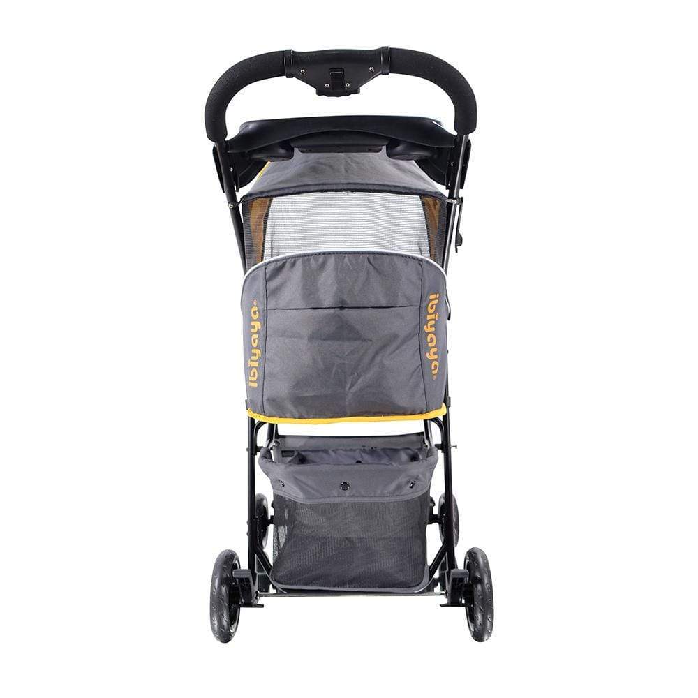 Ibiyaya Pet Pram Ibiyaya Cloud 9 Pet Stroller for Dogs & Cats up to 20kg, Mustard Yellow