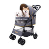 Ibiyaya Pet Pram Ibiyaya Cloud 9 Pet Stroller for Dogs & Cats up to 20kg, Mustard Yellow