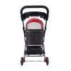 Ibiyaya Pet Pram Ibiyaya Easy Strolling Pet Buggy Pram, Rouge