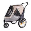 Ibiyaya Pet Pram Ibiyaya Happy Pet Trailer V2, Bike Trailer & Jogger for Dogs, Latte