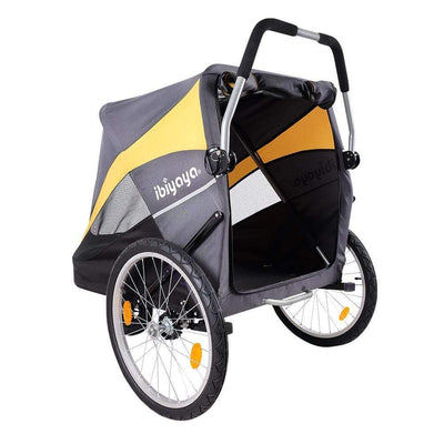 Ibiyaya Pet Pram Ibiyaya Hercules Heavy Duty Pro Pet Stroller V2 for Large Dogs