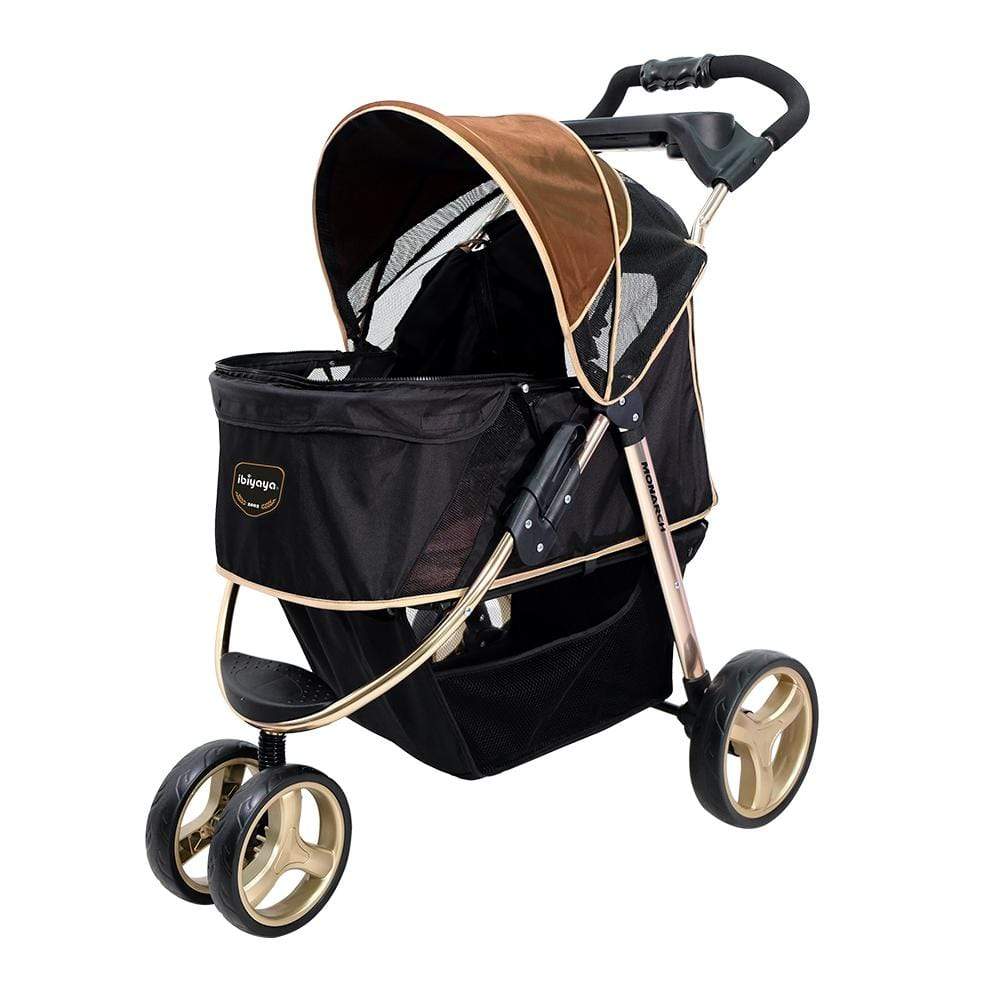 Ibiyaya Monarch Premium Pet Jogger Stroller, Luxury Gold