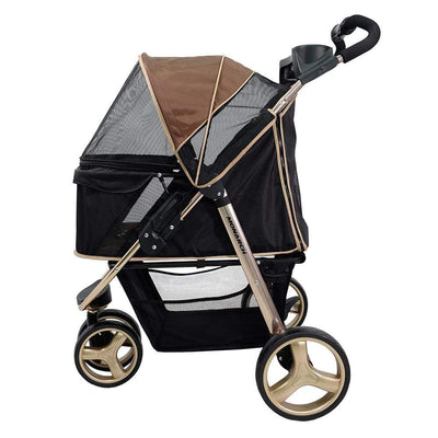 Ibiyaya Pet Pram Ibiyaya Monarch Premium Pet Jogger Stroller, Luxury Gold