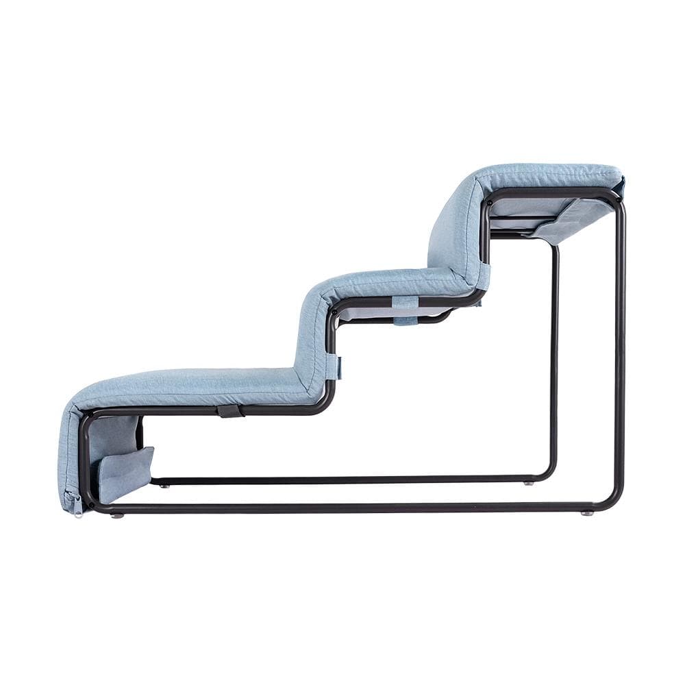 Ibiyaya Ramps & Stairs Ibiyaya Everest II Pet Stairs for Dogs & Cats, Dusty Blue