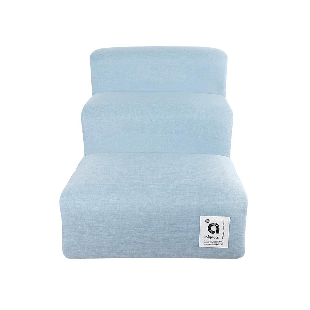 Ibiyaya Ramps & Stairs Ibiyaya Everest II Pet Stairs for Dogs & Cats, Dusty Blue