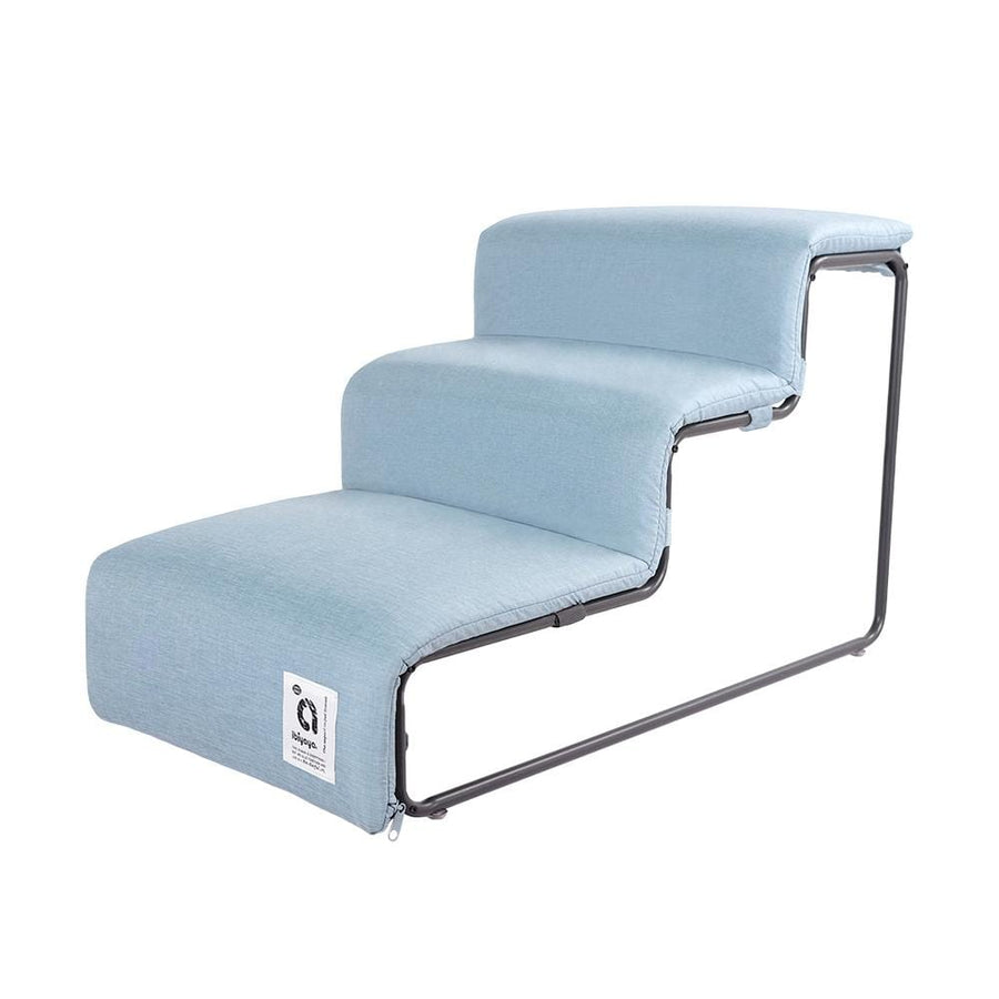 Ibiyaya Ramps & Stairs Ibiyaya Everest II Pet Stairs for Dogs & Cats, Dusty Blue