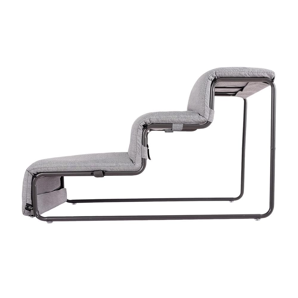 Ibiyaya Ramps & Stairs Ibiyaya Everest II Pet Stairs for Dogs & Cats, Nimbus Grey