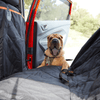 iBuddy Car Travel iBuddy Dog Seat Cover Car Hammock w/ Mesh Window & Dog Seat Belt
