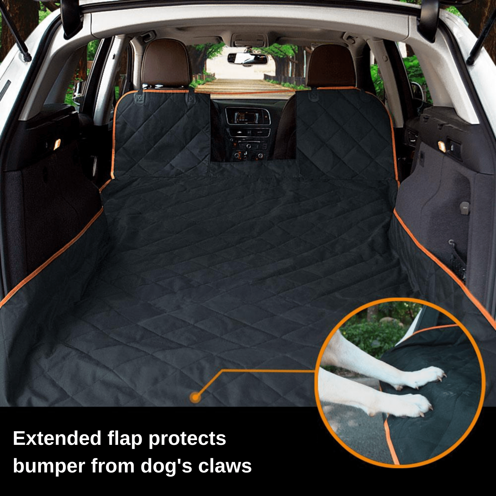 iBuddy Waterproof SUV Cargo Liner Cover for Dogs Modern Pets