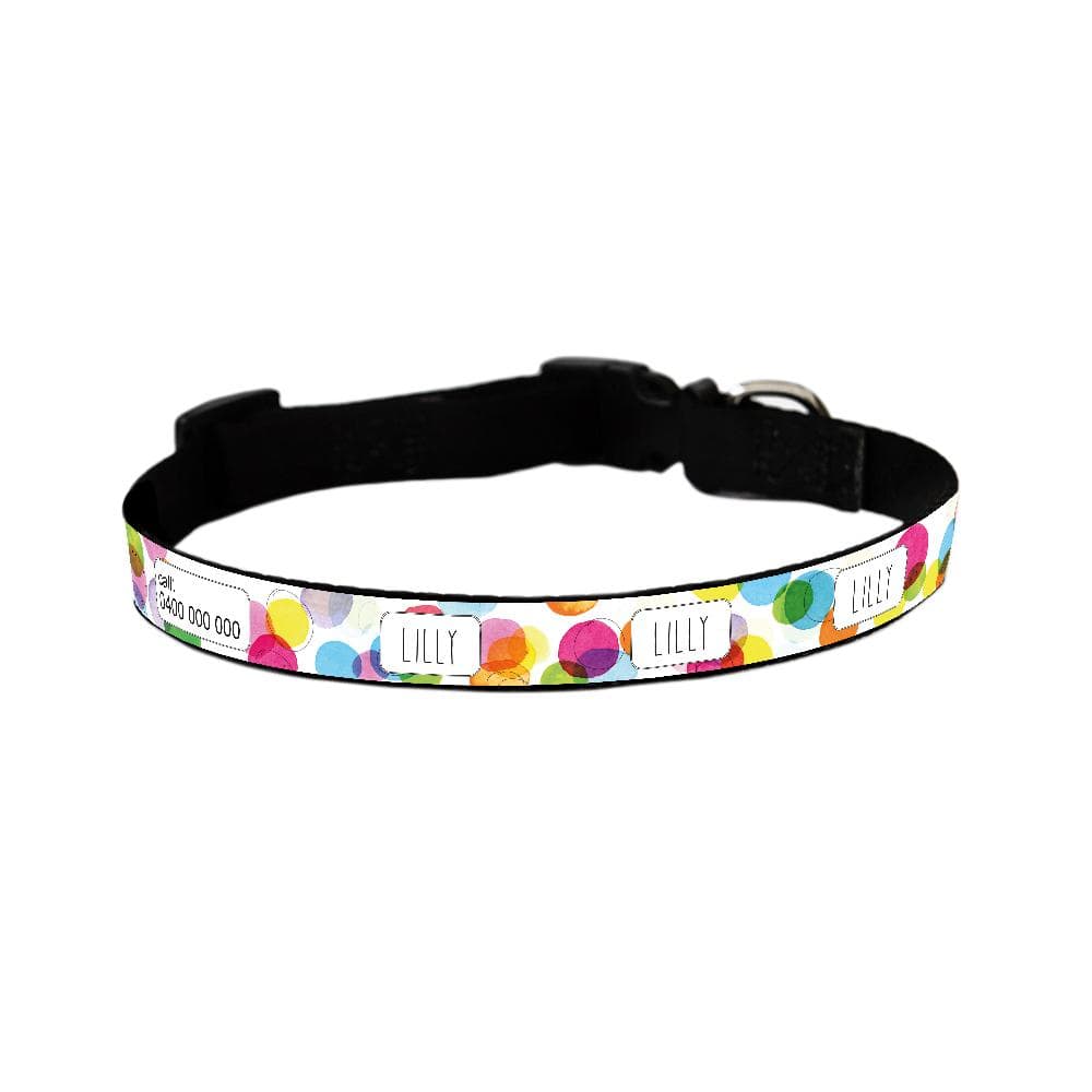 Personalised Dog Collar Confetti