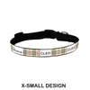 ID Pet Dog Collar X-Small (20-31cm) Personalised Dog Collar - Furberry Oatmeal