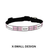 ID Pet Dog Collar X-Small (20-31cm) Personalised Dog Collar - Furberry Pink