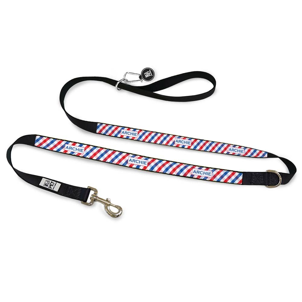 ID Pet Dog Leash Personalised Dog Leash - Picnic Time