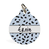 ID Pet ID Tag Pet ID Tag - Squiggle Blue