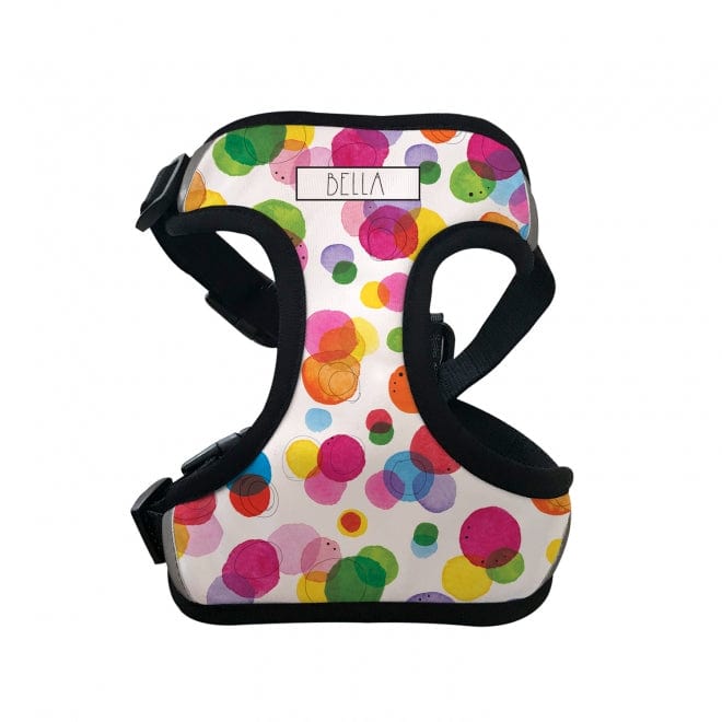ID Pet Pet Harness Personalised Pet Harness - Confetti