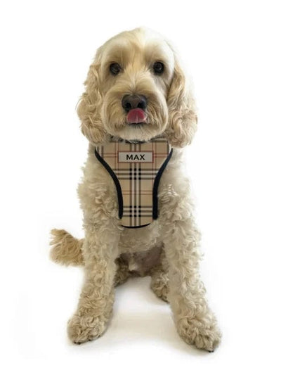 ID Pet Pet Harness Personalised Pet Harness - Furberry Blue