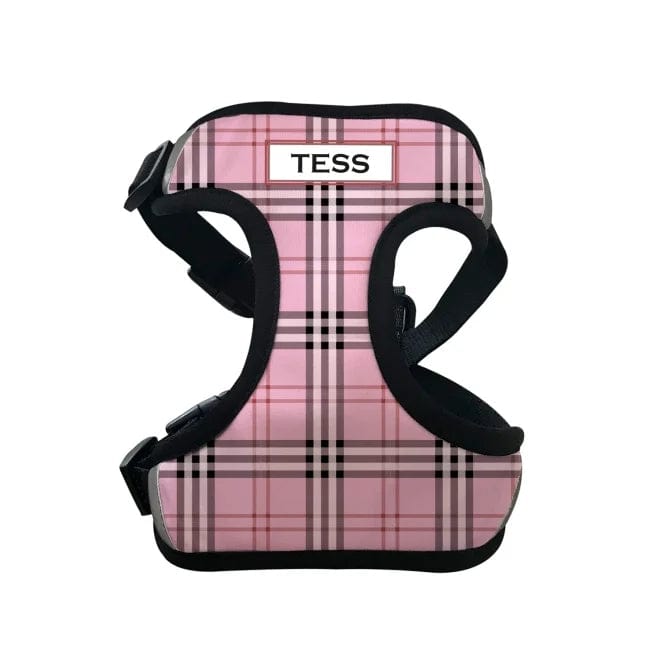ID Pet Pet Harness Personalised Pet Harness - Furberry Pink