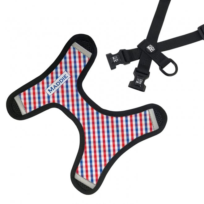 ID Pet Pet Harness Personalised Pet Harness - Picnic Time