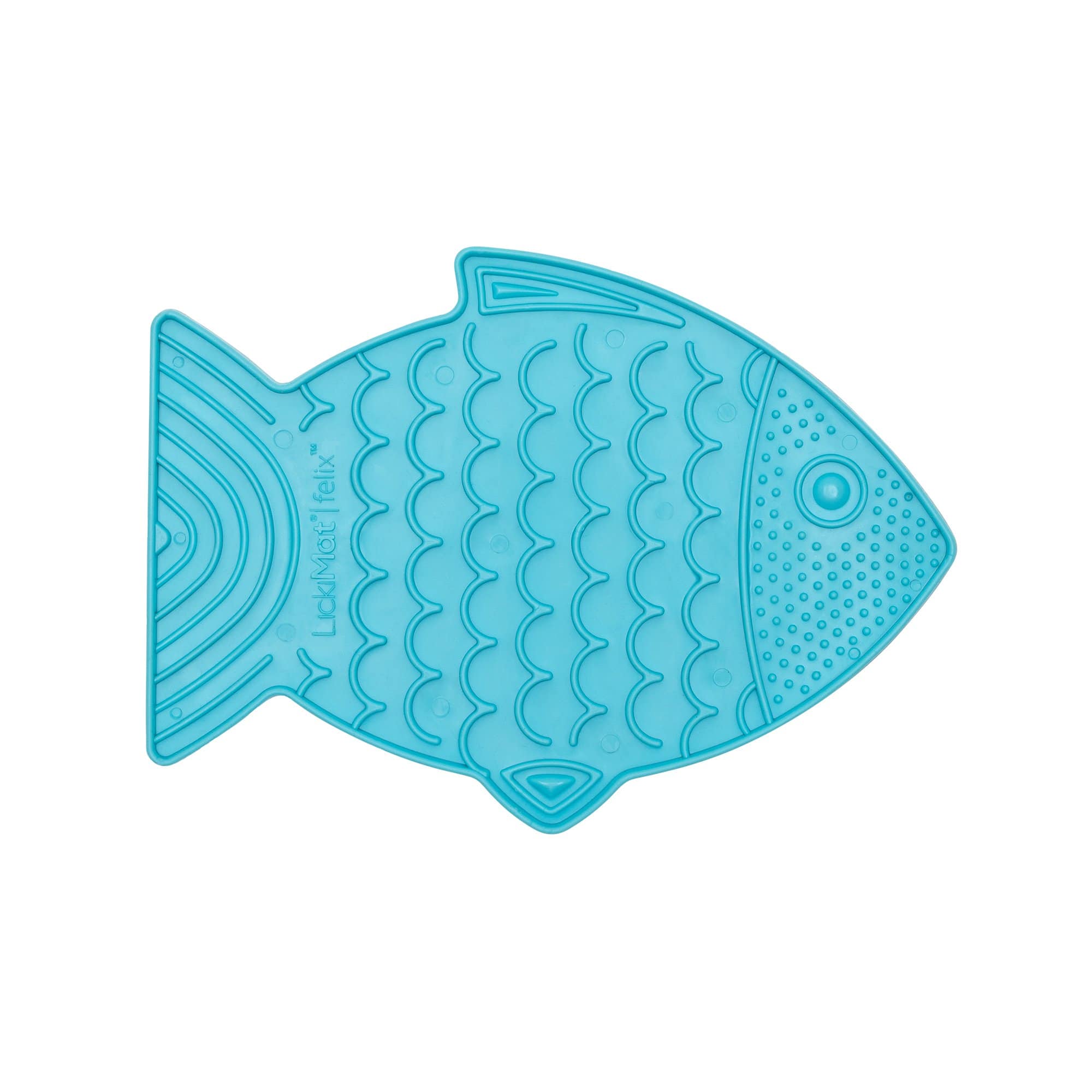 Lickimat Pet Bowl Blue Lickimat Classic Felix Slow Feeder Licking Mat for Cats