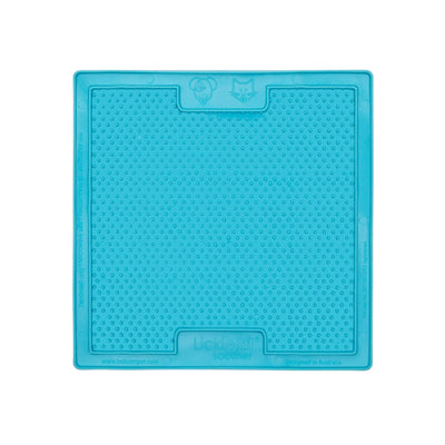 Lickimat Pet Bowl Blue Lickimat Classic Soother Slow Feed Licking Mat for Dogs & Cats