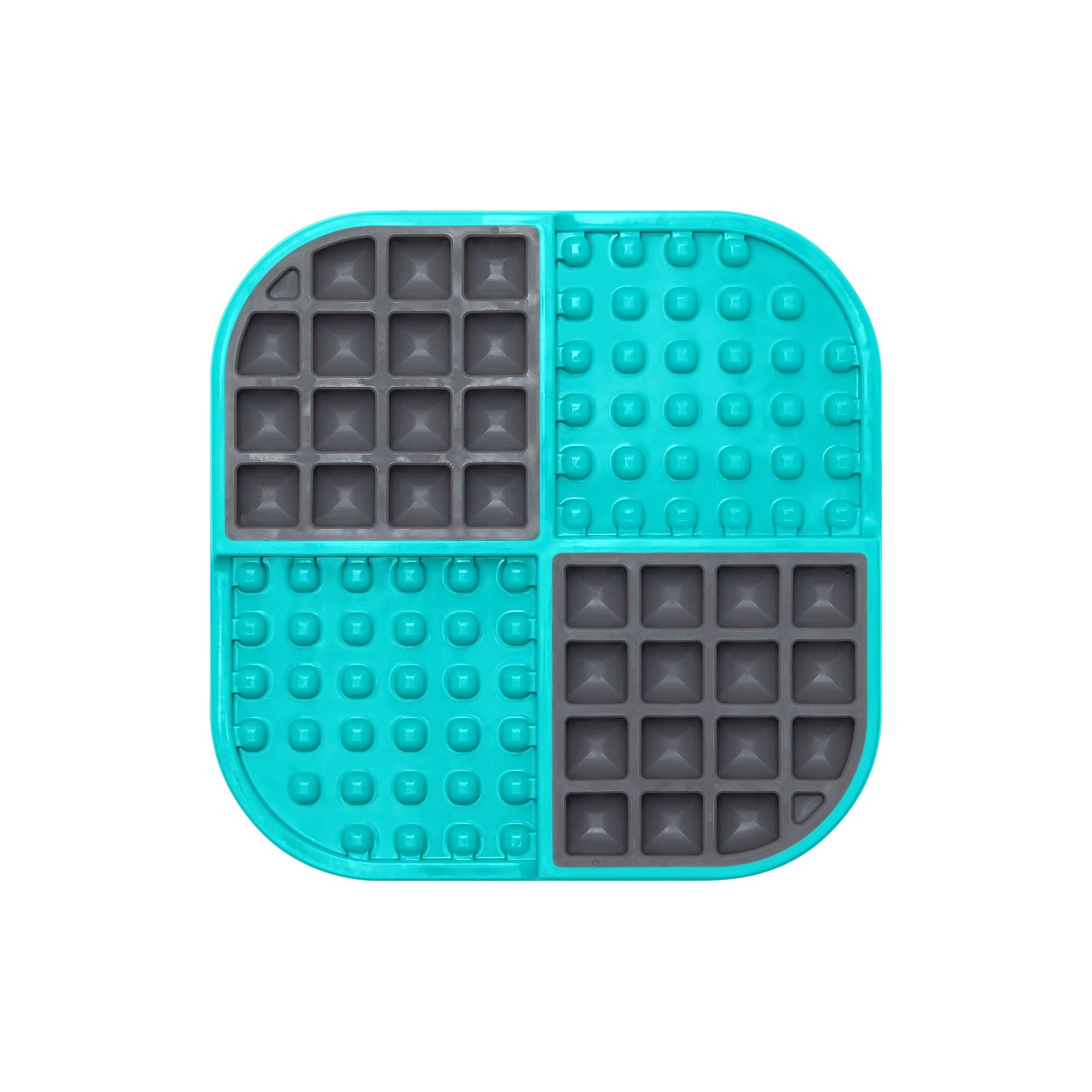 Lickimat Pet Bowl Blue Lickimat Slomo 2-in-1 Slow Feeding Bowl & Licking Mat for Dogs & Cats