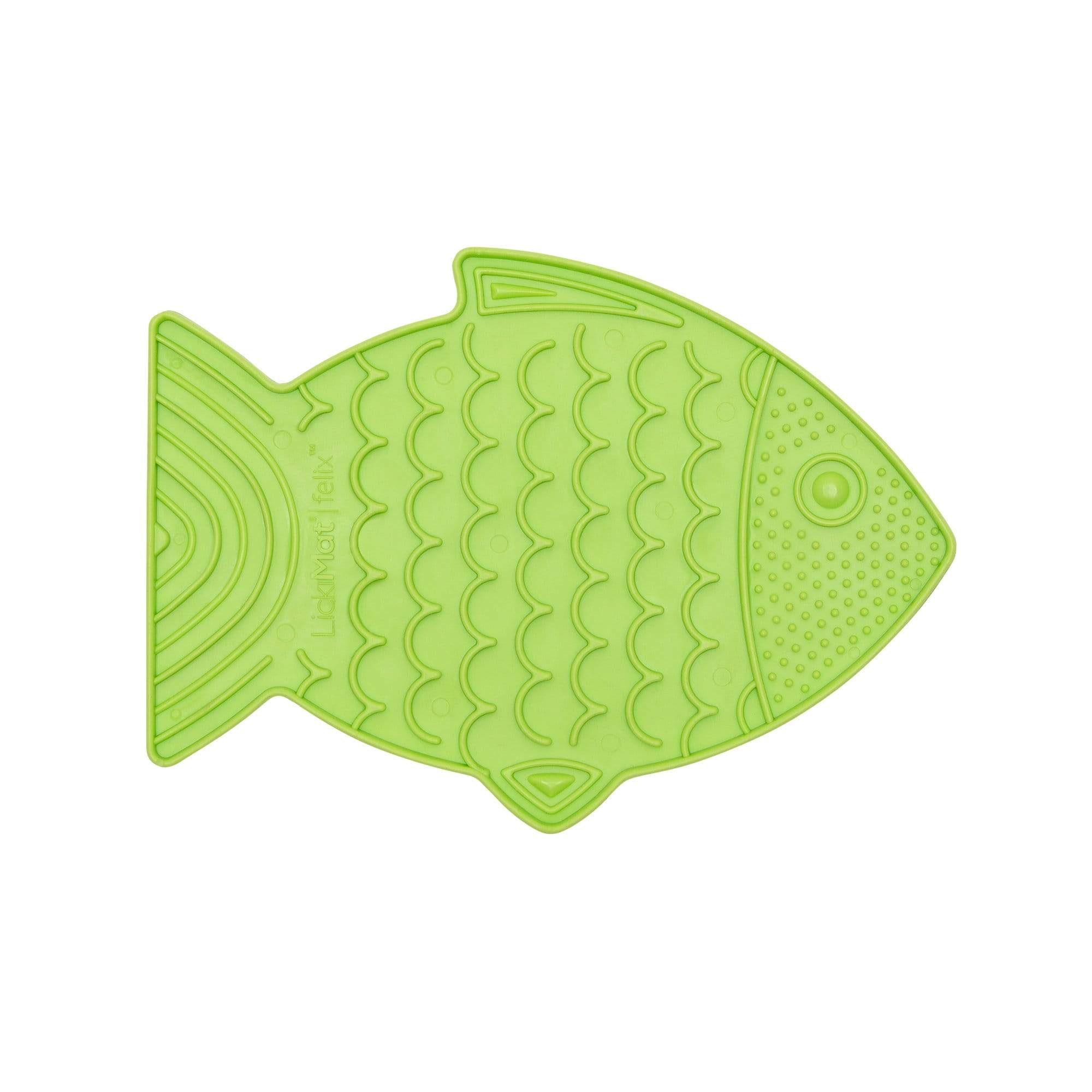 Lickimat Pet Bowl Green Lickimat Classic Felix Slow Feeder Licking Mat for Cats