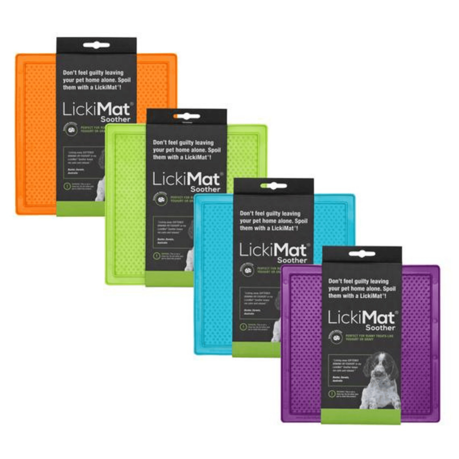 Lickimat Pet Bowl Lickimat Classic Soother Slow Feed Licking Mat for Dogs & Cats