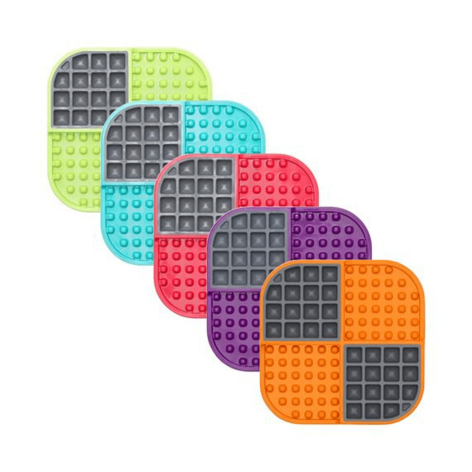 Lickimat Pet Bowl Lickimat Slomo 2-in-1 Slow Feeding Bowl & Licking Mat for Dogs & Cats