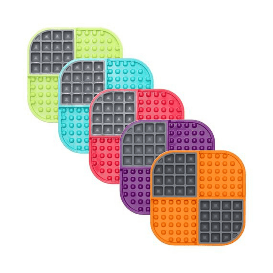 Lickimat Pet Bowl Lickimat Slomo 2-in-1 Slow Feeding Bowl & Licking Mat for Dogs & Cats